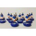 Subbuteo Andrew Table Soccer Italy 1982 World Cup on Hasbro bases